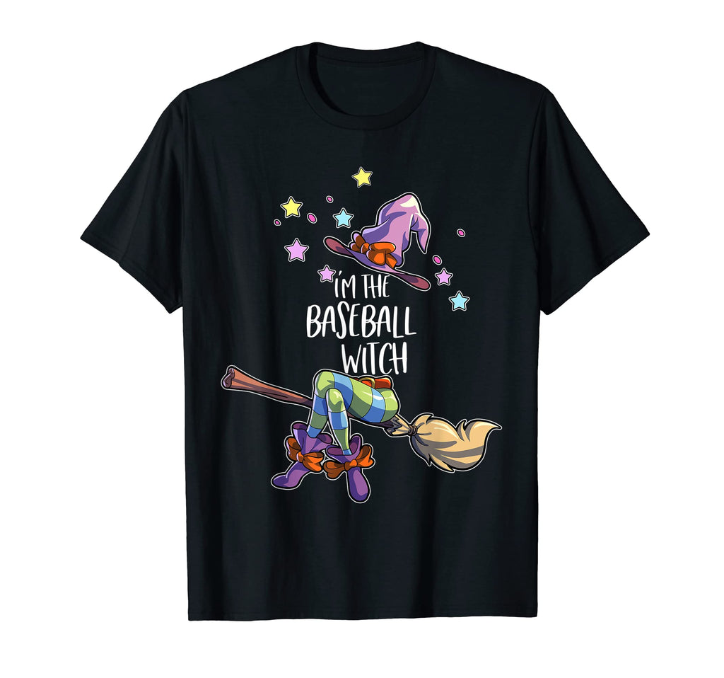 Baseball Witch Halloween Group Matching T-Shirt - Novelty Apparel Unisex - T-Shirt, Sweatshirt, Hoodie