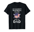 American Baseball Player Dad Usa Team T-Shirt - Novelty Apparel Men Women - T-Shirt, Sweatshirt, Hoodie