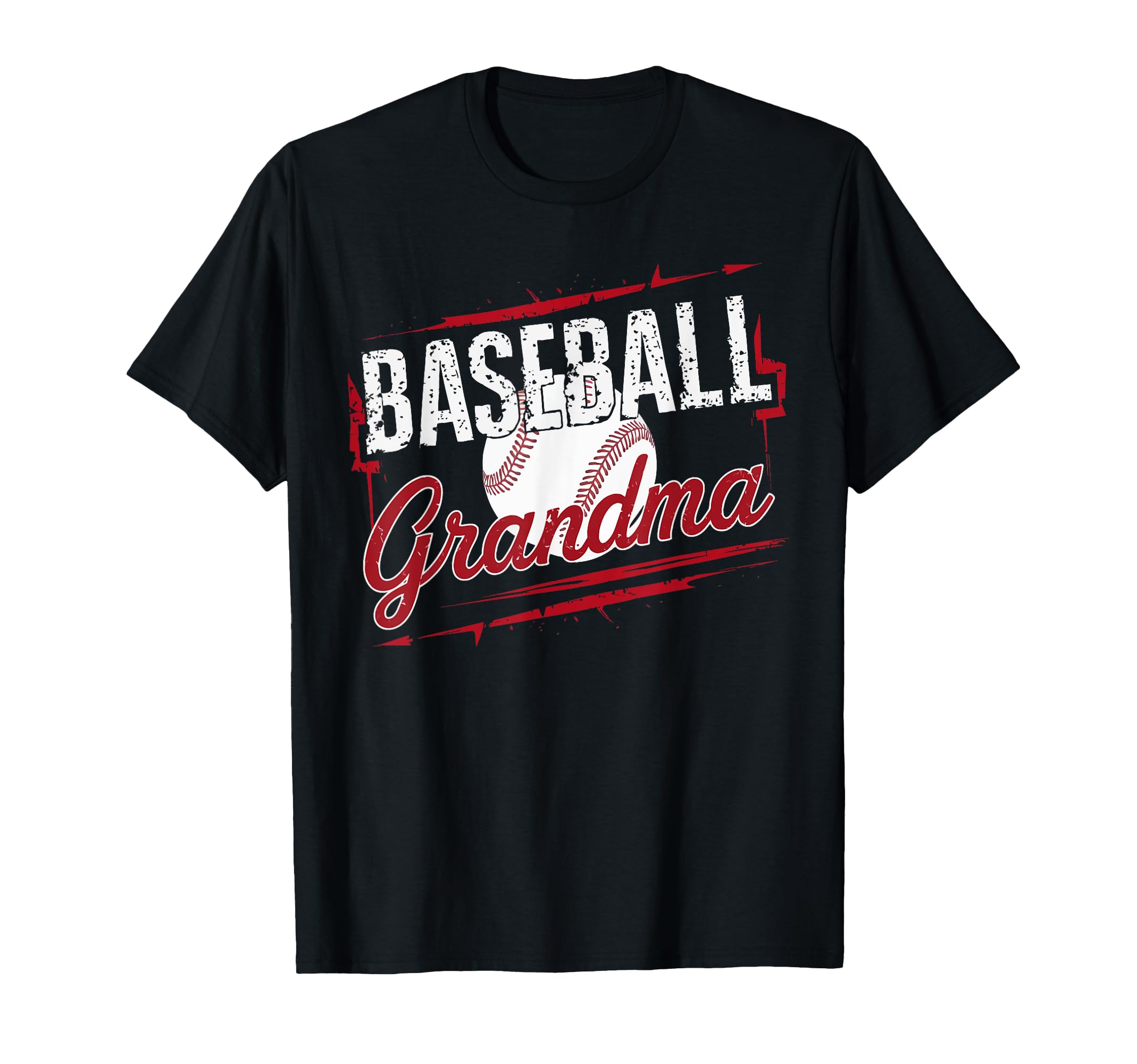 Baseball Grandma Grandmother Granny T-Shirt - Minimalist Print Men Women - T-Shirt, Sweatshirt, Hoodie
