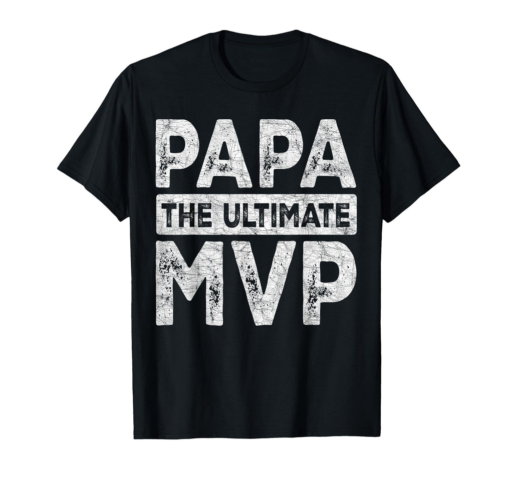Grandpa Baseball Papa Ultimate Mvp T-Shirt - Unique Graphic for Adults - T-Shirt, Sweatshirt, Hoodie