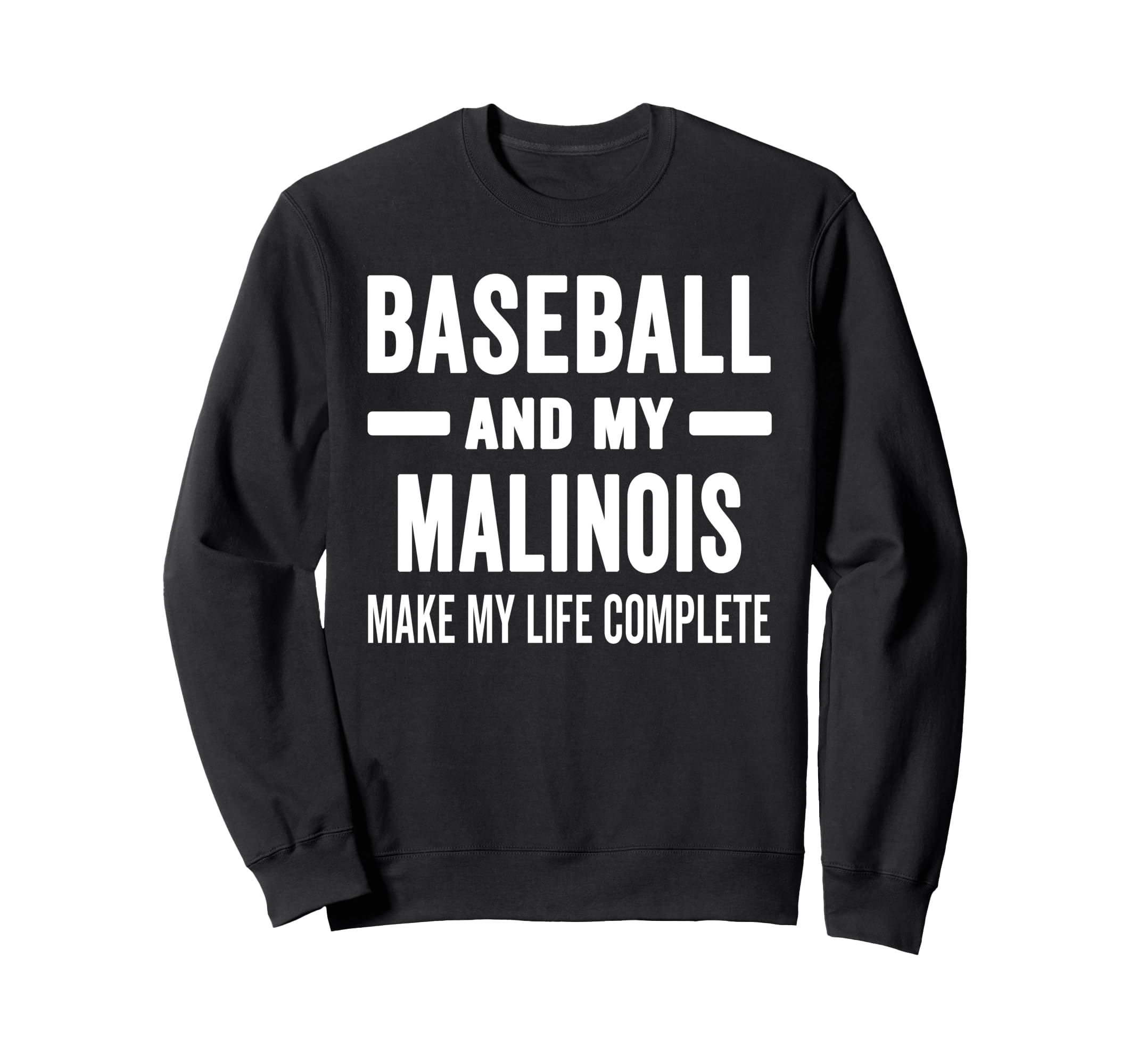 Baseball And My Malinois Mama Dog Sweatshirt - Trendy Graphic Men Women - T-Shirt, Sweatshirt, Hoodie