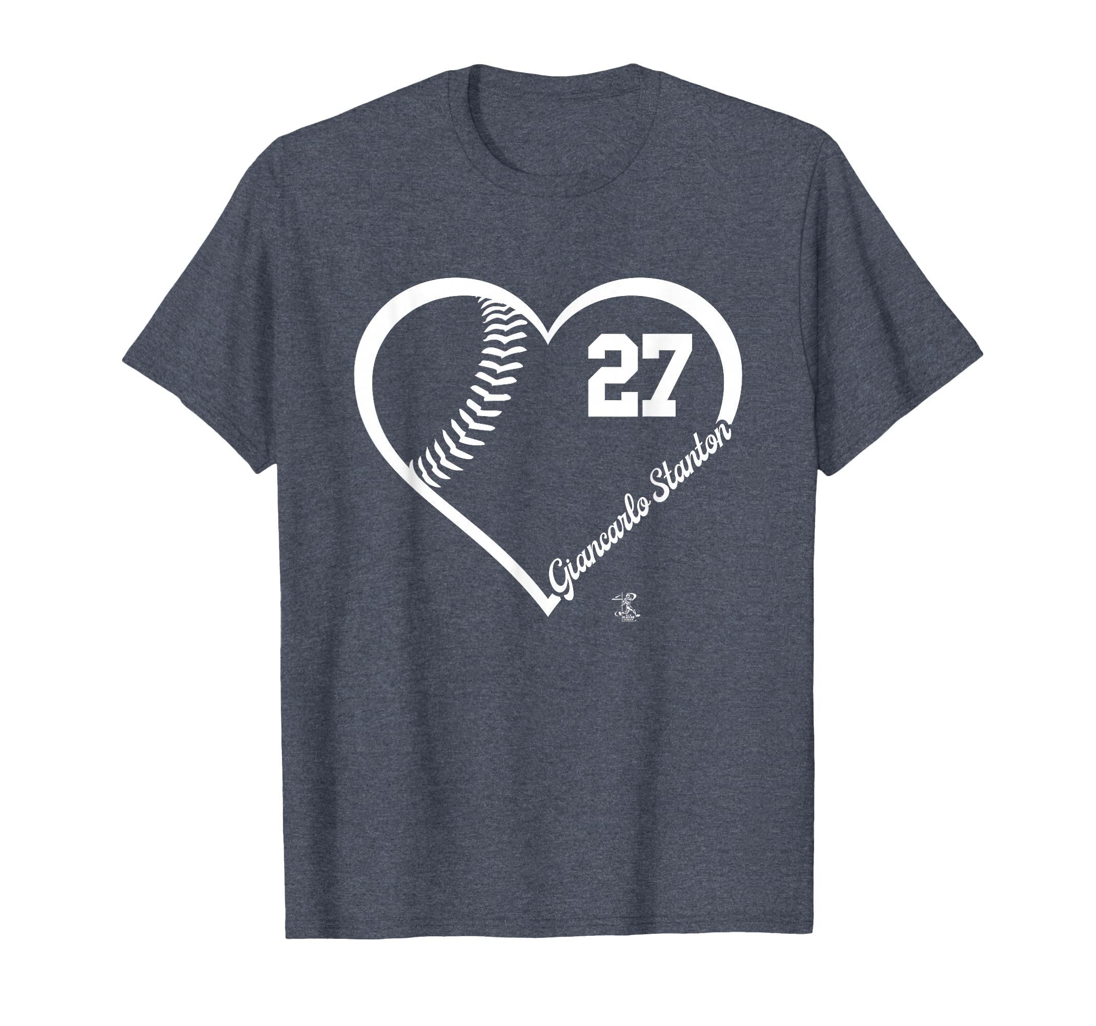 Giancarlo Stanton Player Heart Number New T-Shirt - Graphic Print Unisex - T-Shirt, Sweatshirt, Hoodie