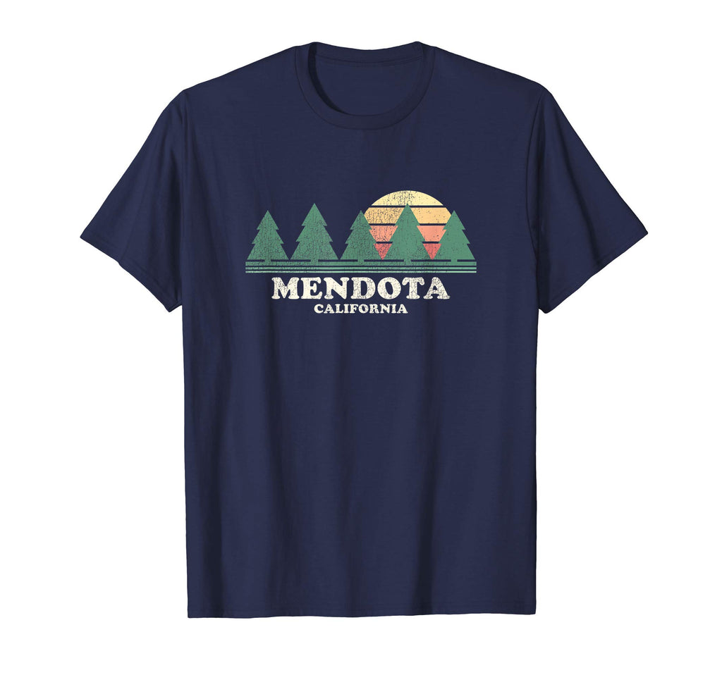 Mendota Ca Throwback 70S T-Shirt - Streetwear Style Unisex - T-Shirt, Sweatshirt, Hoodie