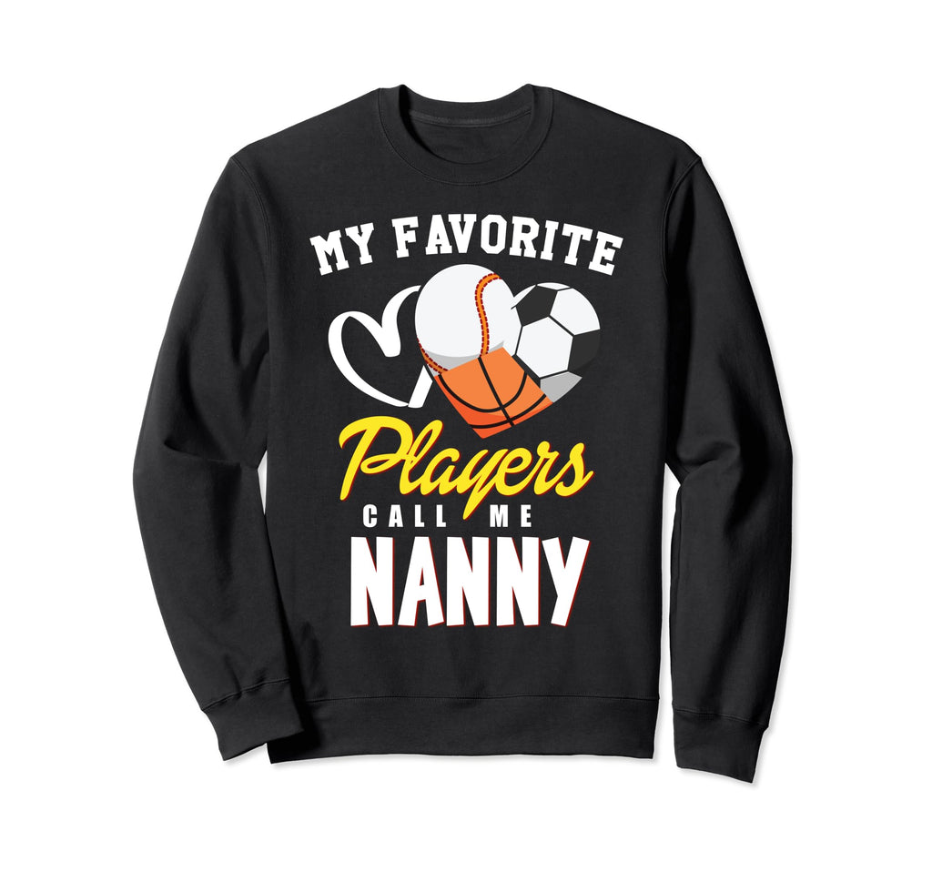 My Favorite Players Baseball Soccer Sweatshirt - Trendy Graphic Unisex - T-Shirt, Sweatshirt, Hoodie