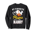 My Favorite Players Baseball Soccer Sweatshirt - Trendy Graphic Unisex - T-Shirt, Sweatshirt, Hoodie