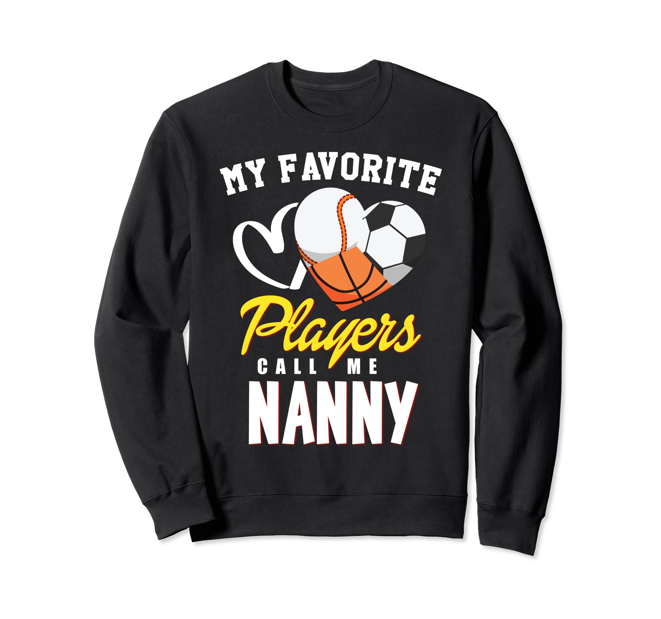 My Favorite Players Baseball Soccer Sweatshirt - Trendy Graphic Unisex - T-Shirt, Sweatshirt, Hoodie