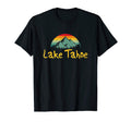 Lake Tahoe Mountains Sunset Family T-Shirt - Custom Art Print Men Women - T-Shirt, Sweatshirt, Hoodie