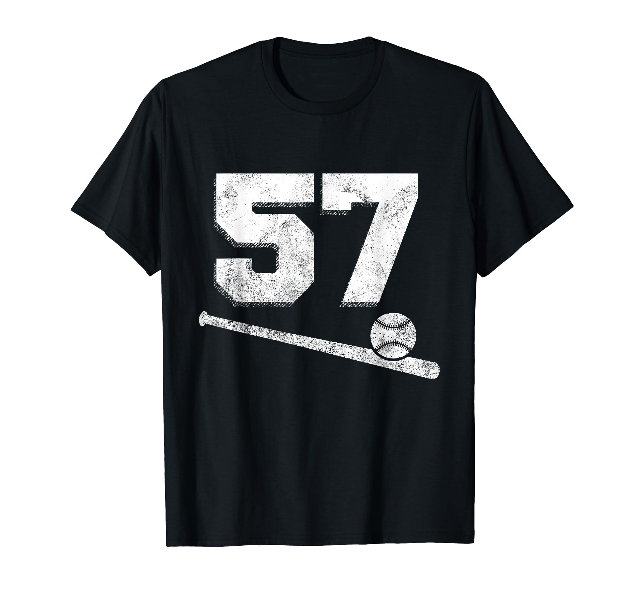 Baseball Jersey Number 57 Player Number T-Shirt - Trendy Graphic Unisex - T-Shirt, Sweatshirt, Hoodie