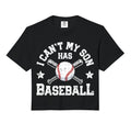 I Cant My Son Has Baseball Mom Catcher Hoodie - Fun Novelty Design Unisex - T-Shirt, Sweatshirt, Hoodie