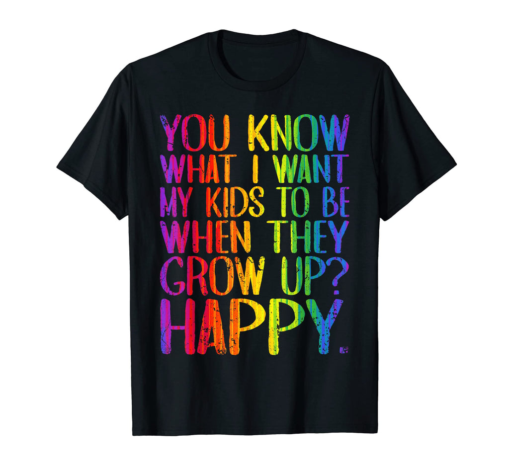 Lgbt Awareness Parents Mom Dad Gay Pride T-Shirt - Novelty Apparel Unisex - T-Shirt, Sweatshirt, Hoodie