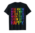 Lgbt Awareness Parents Mom Dad Gay Pride T-Shirt - Novelty Apparel Unisex - T-Shirt, Sweatshirt, Hoodie