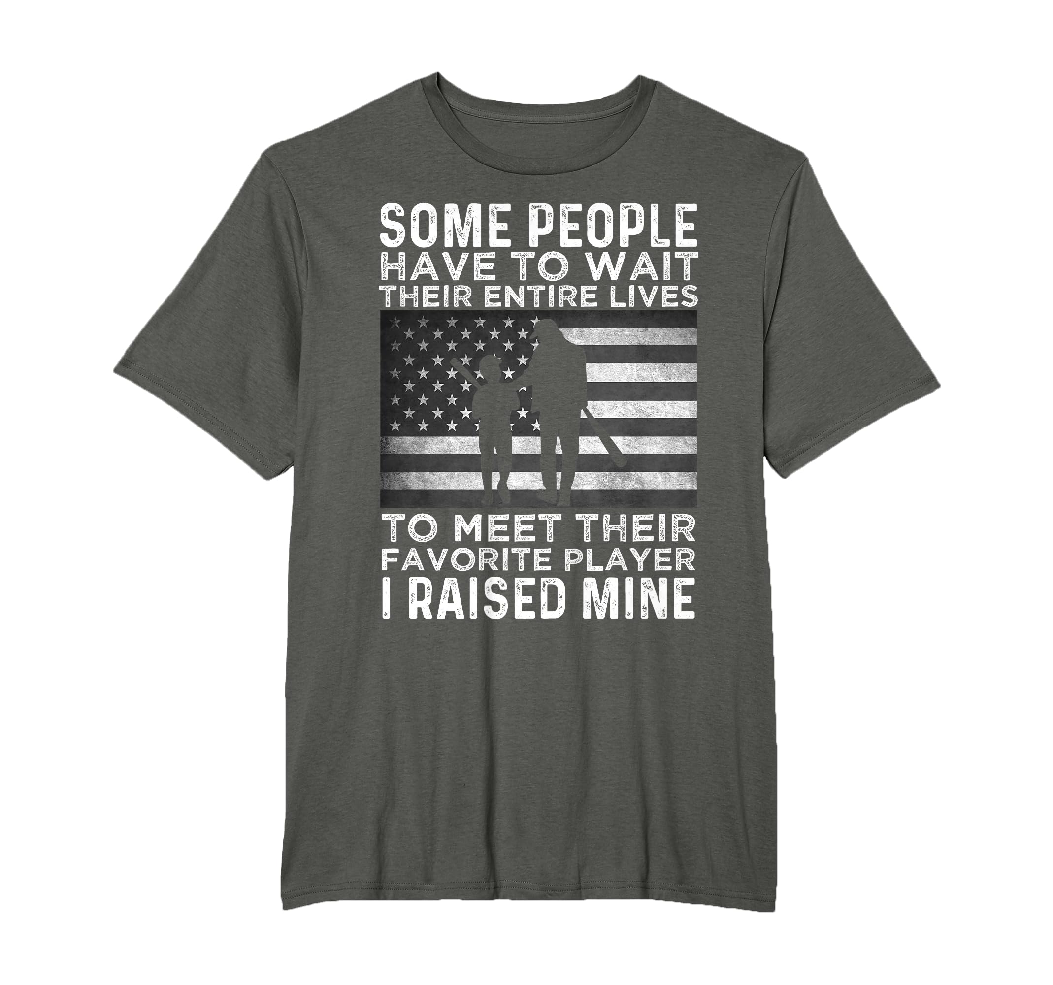 Baseball Some People Have To Wait To T-Shirt - Aesthetic Graphic Men Women - T-Shirt, Sweatshirt, Hoodie