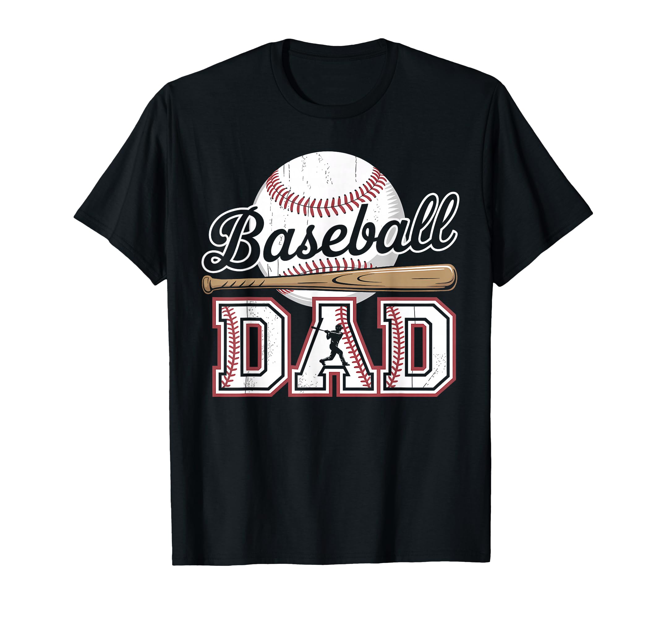 Baseball Dad Wife Daughter Happy T-Shirt - Graphic Print for Adults - T-Shirt, Sweatshirt, Hoodie