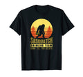 Sasquatch Beer Drinking Sunset Funny T-Shirt - Trendy Graphic Men Women - T-Shirt, Sweatshirt, Hoodie