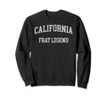 California Frat Legend Funny Sweatshirt - Custom Art Print for Adults - T-Shirt, Sweatshirt, Hoodie