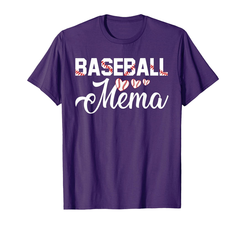 Proud Baseball Mema Family Shirts T-Shirt - Fun Novelty Design for Adults - T-Shirt, Sweatshirt, Hoodie