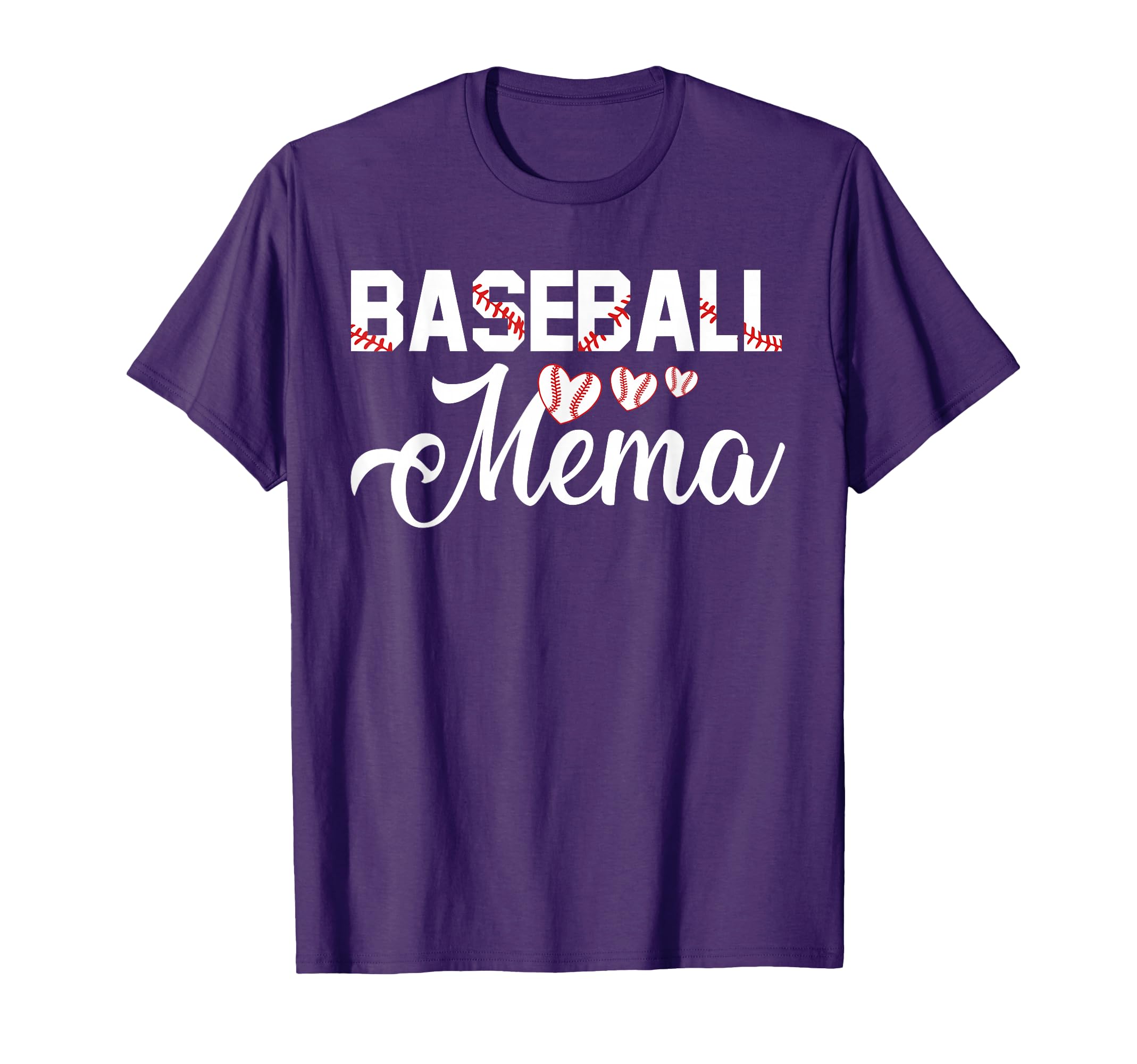 Proud Baseball Mema Family Shirts T-Shirt - Fun Novelty Design for Adults - T-Shirt, Sweatshirt, Hoodie