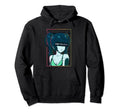 Aesthetic Vaporwave Shy Waifu Anime Hoodie - Streetwear Style Unisex - T-Shirt, Sweatshirt, Hoodie