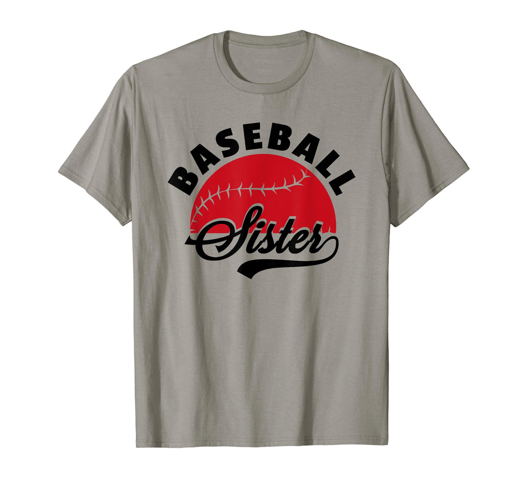 Baseball Sister T-Shirt - Minimalist Print Men Women - T-Shirt, Sweatshirt, Hoodie