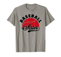 Baseball Sister T-Shirt - Minimalist Print Men Women - T-Shirt, Sweatshirt, Hoodie