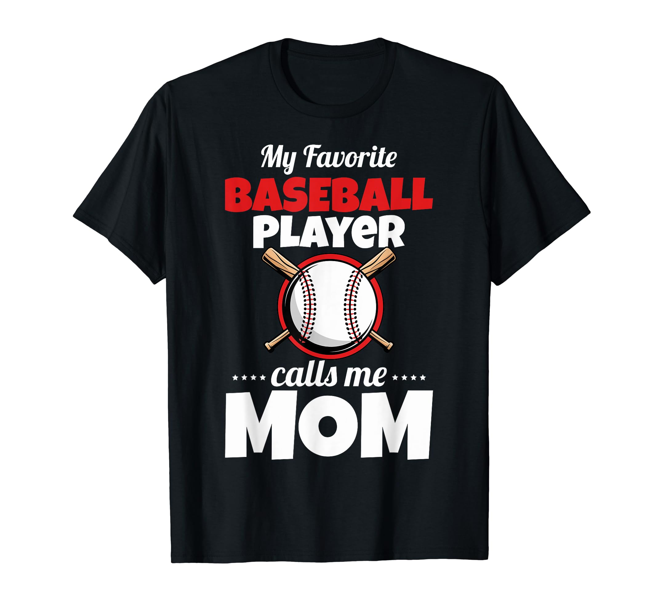 Funny My Favorite Baseball Player Calls T-Shirt - Custom Art Print Unisex - T-Shirt, Sweatshirt, Hoodie