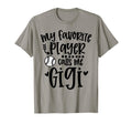 My Favorite Baseball Player Calls Me T-Shirt - Custom Art Print Unisex - T-Shirt, Sweatshirt, Hoodie