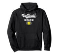 Softball Fathers Day Papa Softball Dad Like Hoodie - Unique Graphic Unisex - T-Shirt, Sweatshirt, Hoodie