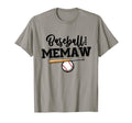 Baseball Memaw Baseball Player T-Shirt - Aesthetic Graphic Unisex - T-Shirt, Sweatshirt, Hoodie