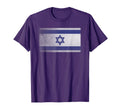 Distressed Flag Israel Pray Israel Pro T-Shirt - Fun Novelty Design Unisex - T-Shirt, Sweatshirt, Hoodie