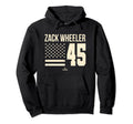 Zack Wheeler Flag Mlbpa Philadelphia Hoodie - Novelty Apparel Unisex - T-Shirt, Sweatshirt, Hoodie