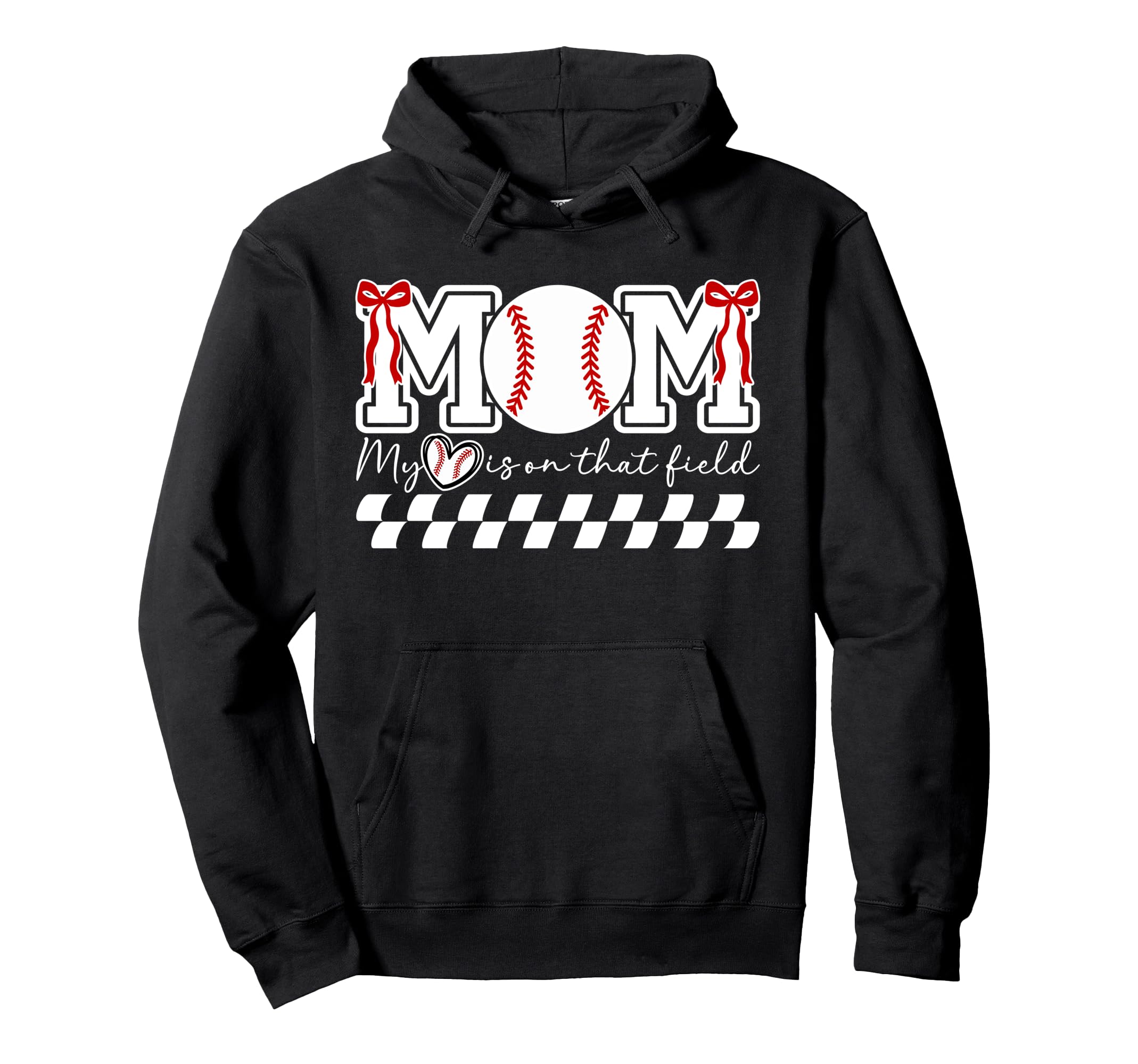 That Field Baseball Mom Baseball Player Hoodie - Trendy Graphic Men Women - T-Shirt, Sweatshirt, Hoodie
