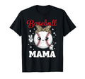 Baseball Mama Coquette Bow Game Day T-Shirt - Fun Novelty Design Men Women - T-Shirt, Sweatshirt, Hoodie