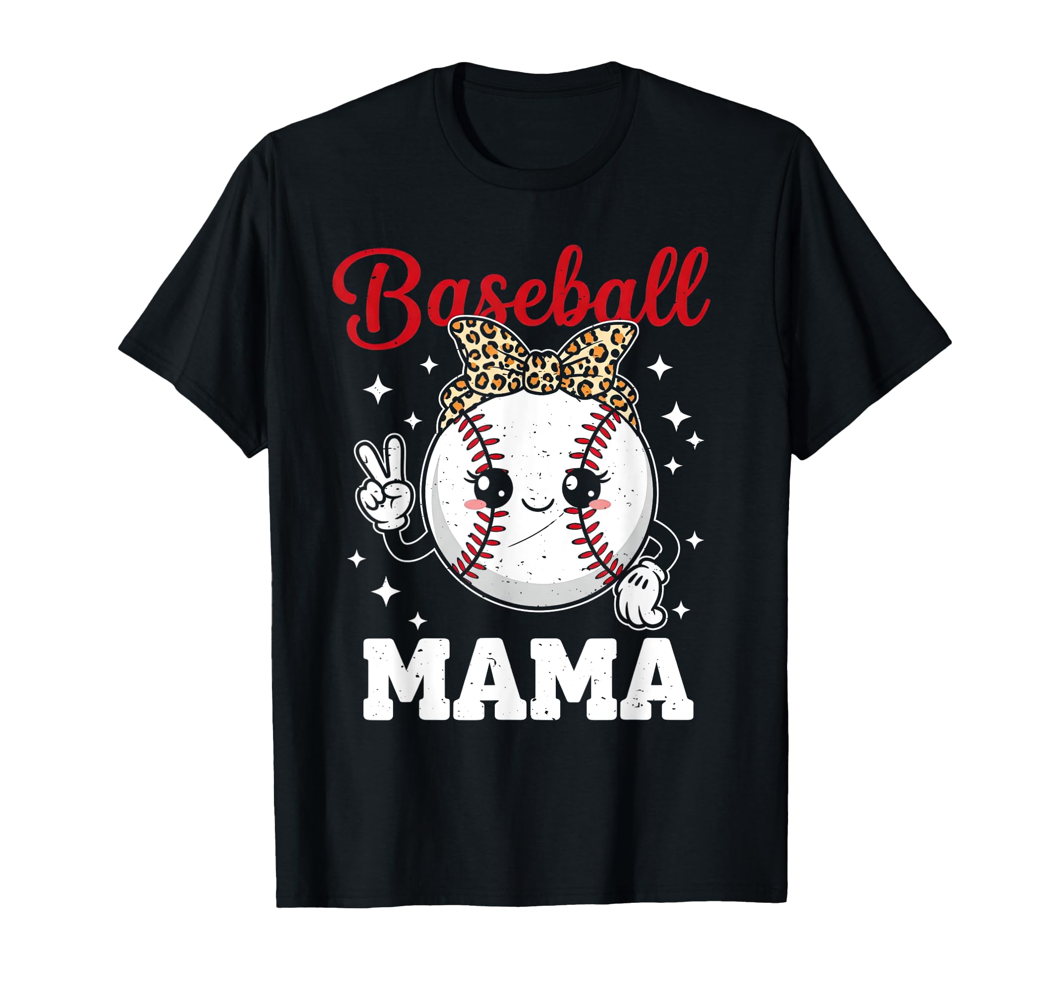 Baseball Mama Coquette Bow Game Day T-Shirt - Fun Novelty Design Men Women - T-Shirt, Sweatshirt, Hoodie