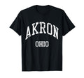 Akron Ohio 70S College Sports T-Shirt - Graphic Print Men Women - T-Shirt, Sweatshirt, Hoodie