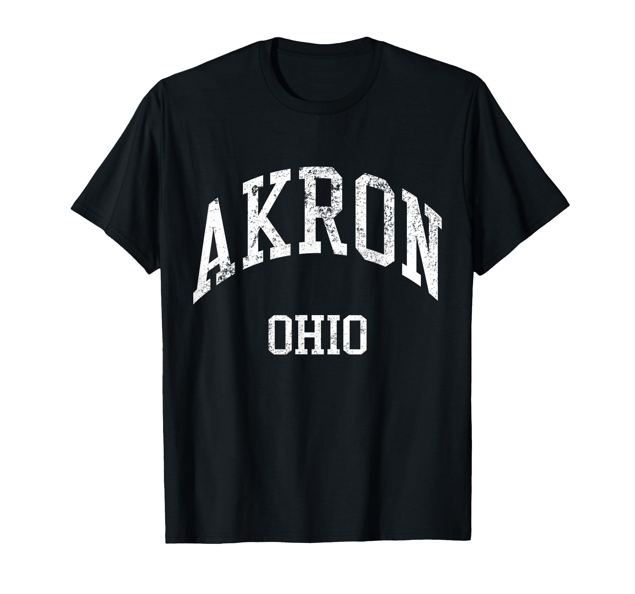 Akron Ohio 70S College Sports T-Shirt - Graphic Print Men Women - T-Shirt, Sweatshirt, Hoodie