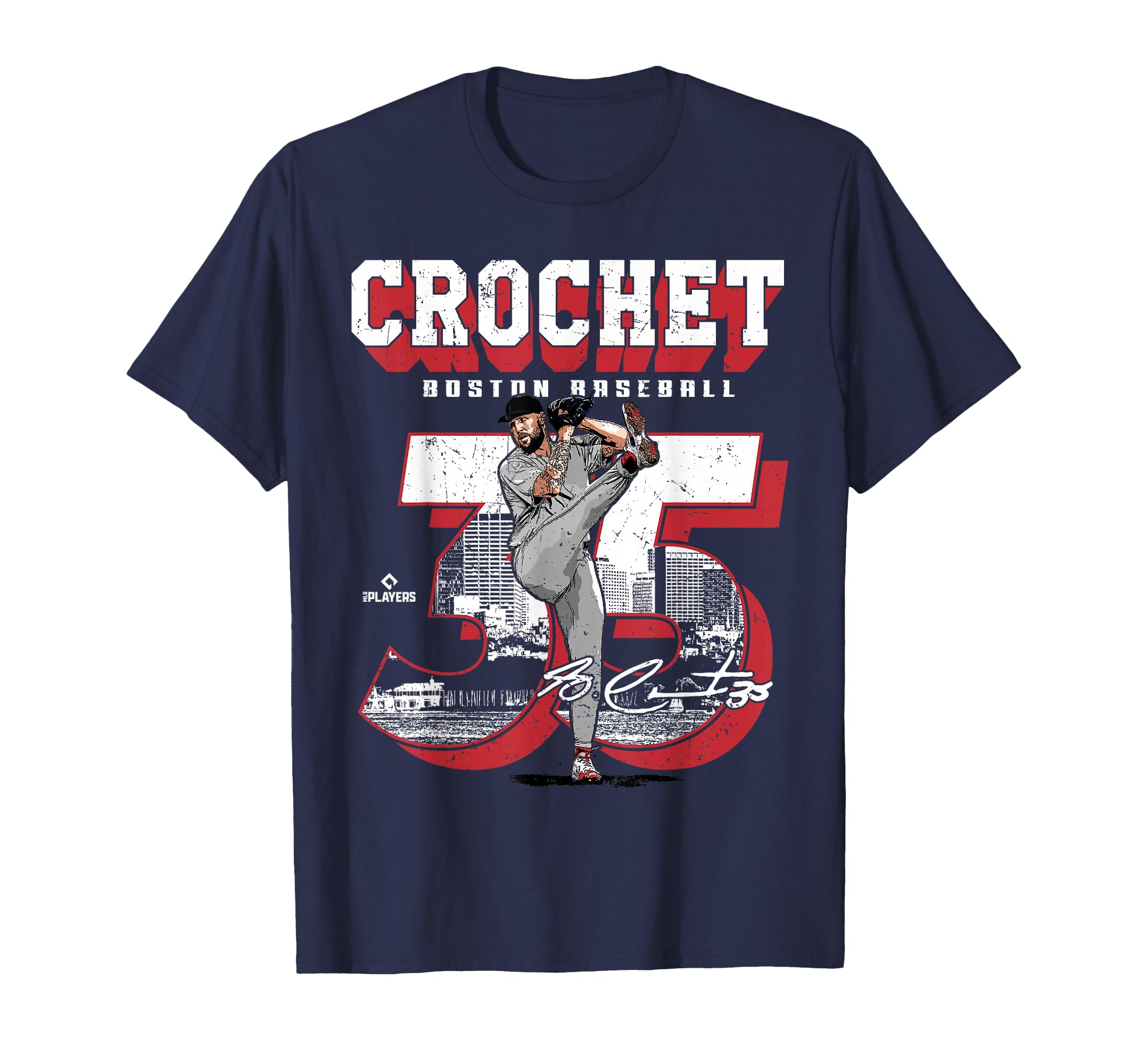 Garrett Crochet Boston Baseball Players T-Shirt - Trendy Graphic Unisex - T-Shirt, Sweatshirt, Hoodie