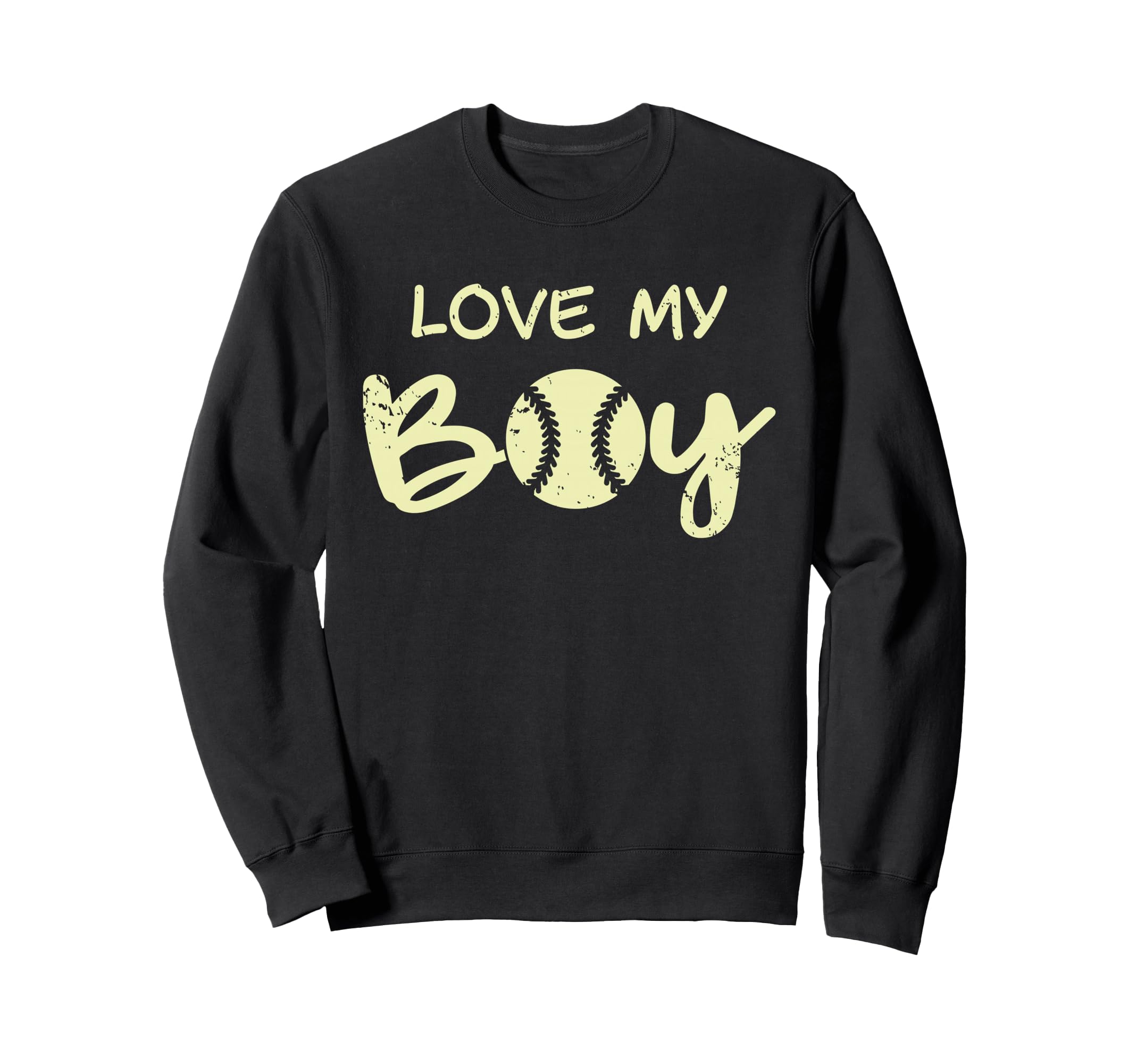 Love My Funny Baseball Player Mom Sweatshirt - Streetwear Style Unisex - T-Shirt, Sweatshirt, Hoodie