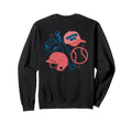 Baseball Mom Doodle Sweatshirt - Custom Art Print Men Women - T-Shirt, Sweatshirt, Hoodie