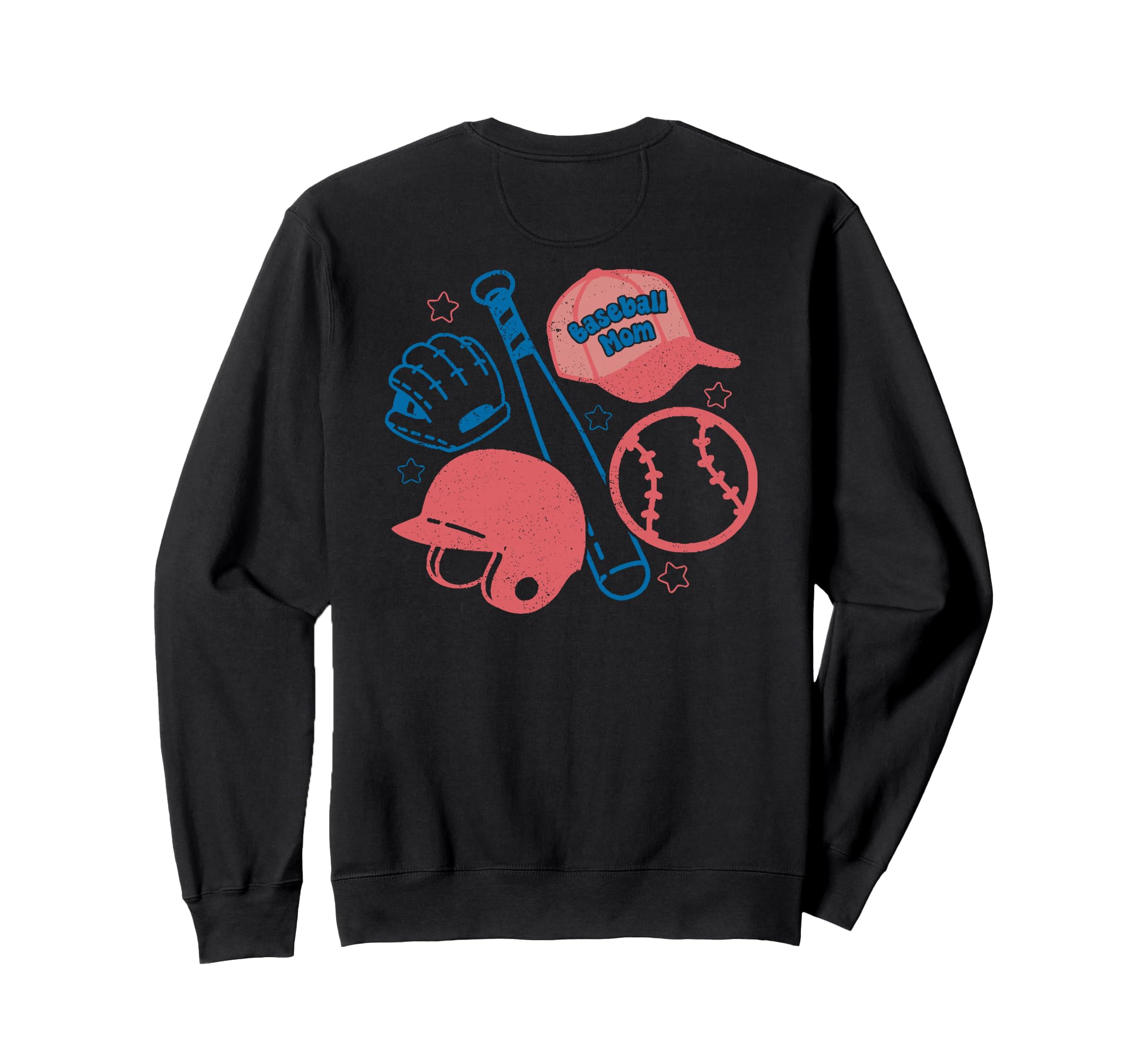 Baseball Mom Doodle Sweatshirt - Custom Art Print Men Women - T-Shirt, Sweatshirt, Hoodie