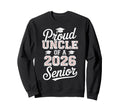 Proud Uncle 2026 Senior Baseball Sweatshirt - Minimalist Print Unisex - T-Shirt, Sweatshirt, Hoodie