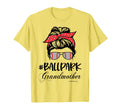 Ball Park Grandmother Baseball Softball T-Shirt - Unique Graphic Men Women - T-Shirt, Sweatshirt, Hoodie