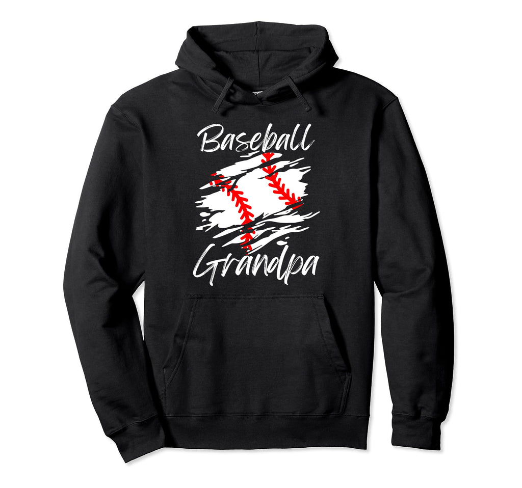 Baseball Grandpa Family Matching Hoodie - Custom Art Print for Adults - T-Shirt, Sweatshirt, Hoodie
