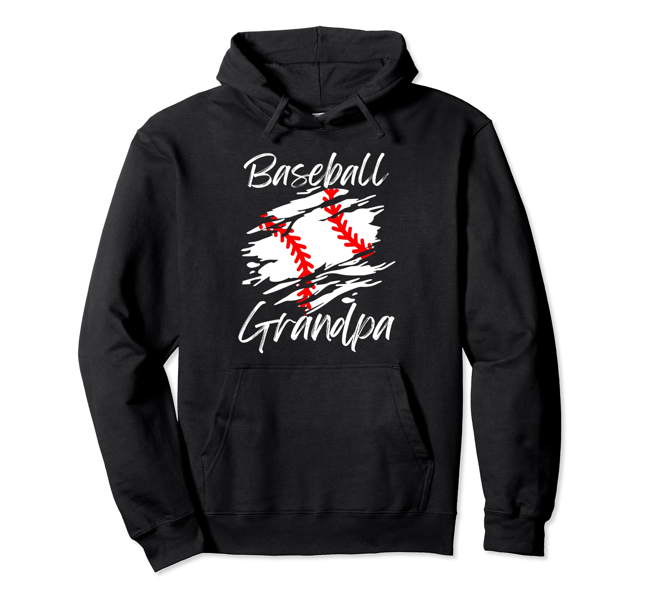 Baseball Grandpa Family Matching Hoodie - Custom Art Print for Adults - T-Shirt, Sweatshirt, Hoodie