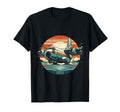 C 130 Hercules C130 Airplane Sunset T-Shirt - Custom Art Print Men Women - T-Shirt, Sweatshirt, Hoodie