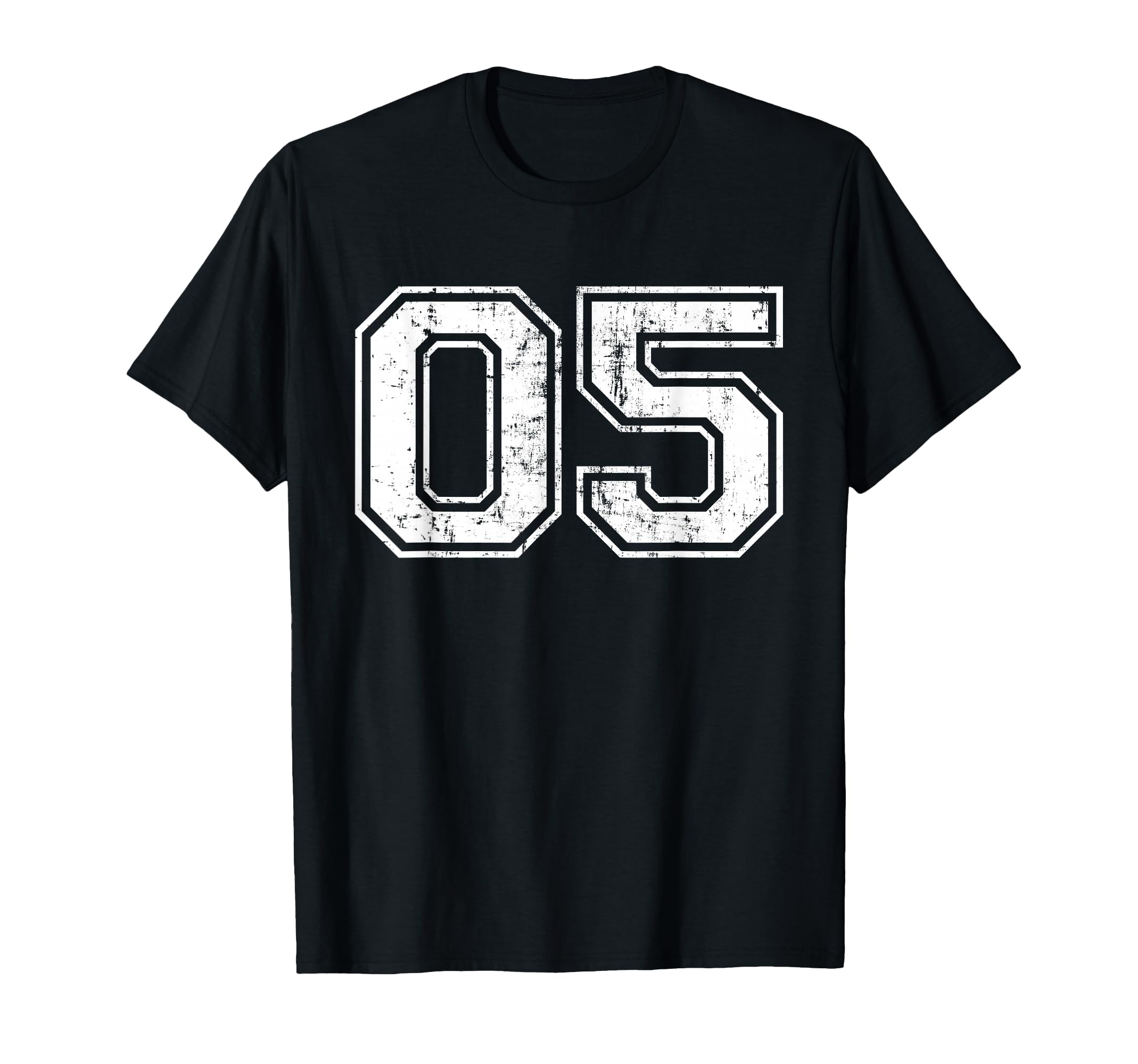 Number 05 Zero Five Varsity T-Shirt - Fun Novelty Design Men Women - T-Shirt, Sweatshirt, Hoodie