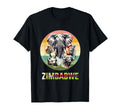 Zimbabwe Big 5 Watercolor Sunset T-Shirt - Casual Everyday Wear for Adults - T-Shirt, Sweatshirt, Hoodie
