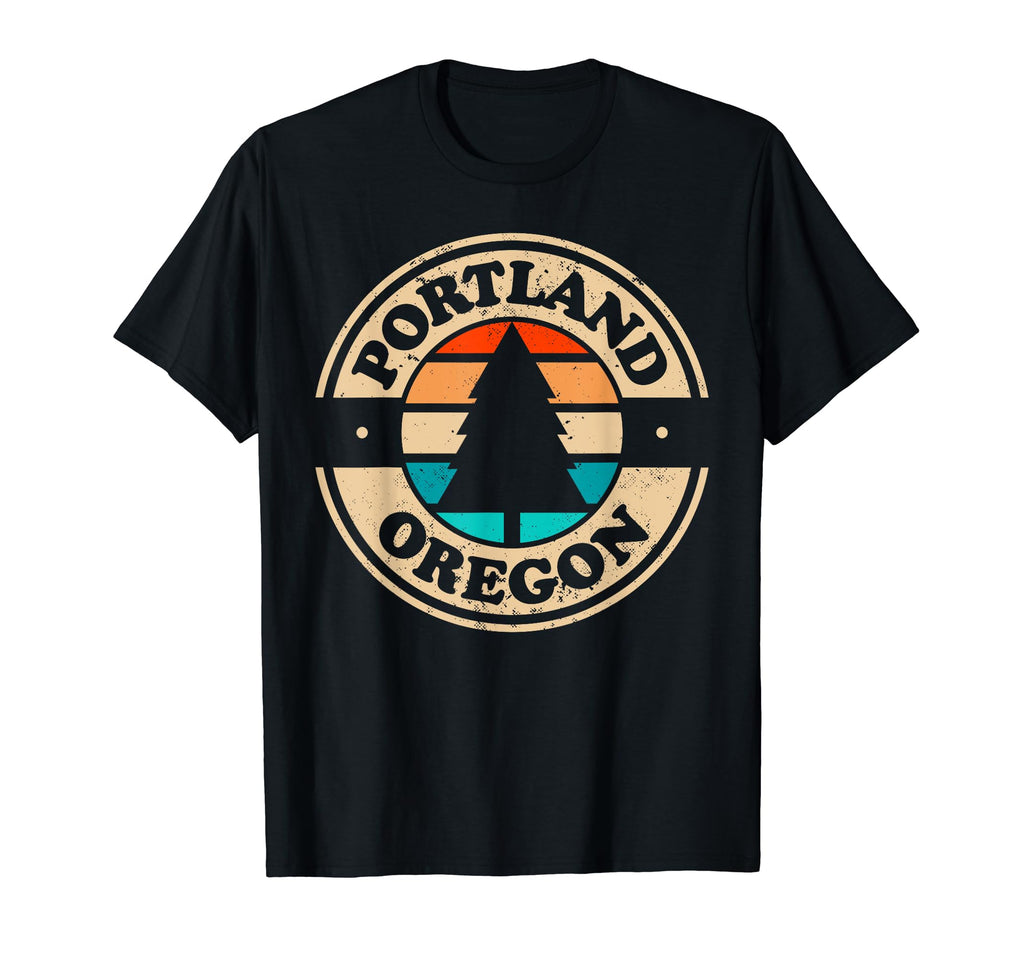 Portland Oregon Or 70S Souvenir 80S T-Shirt - Streetwear Style Unisex - T-Shirt, Sweatshirt, Hoodie