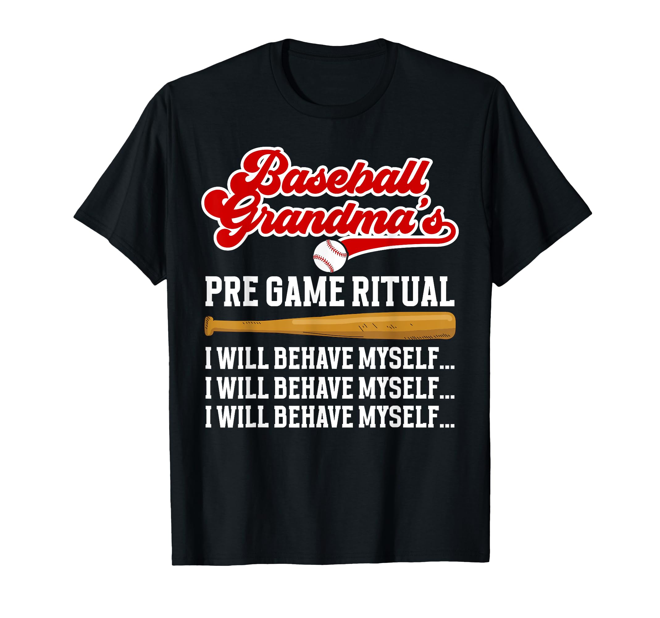 Baseball Grandma Funny Grandma T-Shirt - Streetwear Style Men Women - T-Shirt, Sweatshirt, Hoodie
