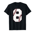 Distressed Baseball Jersey Number 8 T-Shirt - Streetwear Style Unisex - T-Shirt, Sweatshirt, Hoodie