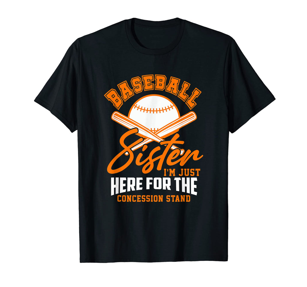 Funny Baseball Sister Baseball T-Shirt - Aesthetic Graphic for Adults - T-Shirt, Sweatshirt, Hoodie